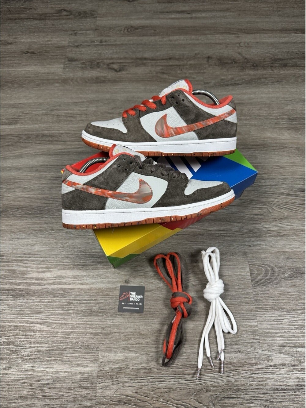 Size 9 - Crushed D.C. x Nike Dunk SB Low Golden Hour